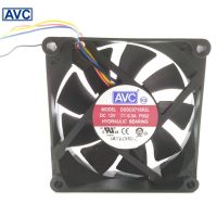 1pcs DSSC0715R2L P002 DC 12V 0.3A 4 wire 4 pin connector 100mm 70x70x15mm Server Square Cooling fan for AVC