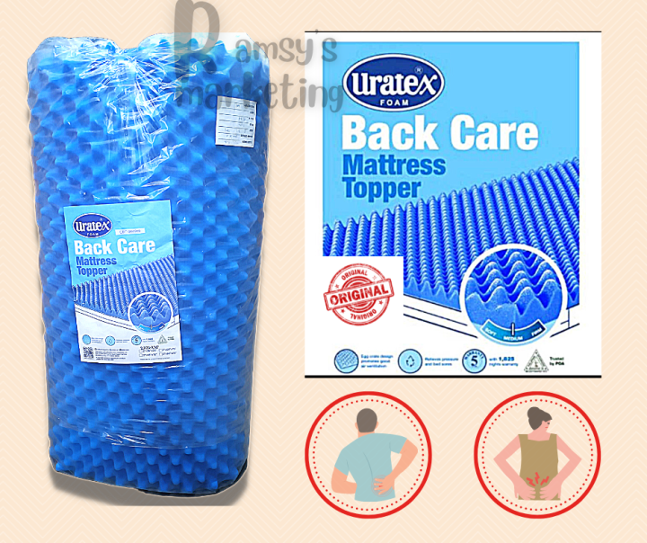 URATEX BACK CARE TOPPER (SEMI FIRM) KING SIZE Lazada PH