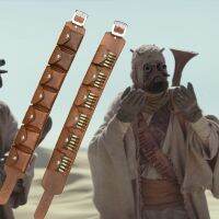 ทรายคนชุดคอสเพลย์ผู้หญิง Tusken เข็มขัดกระสุนปืน Bandolier หนังตลับหมึก Harted 3 Raider Cavalry Bag ชุดสายสะพายสำหรับ Larp