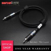 【YF】 1PCS  HIFI 75Ohms BELDEN / Carbon fiber self-locking RCA to Coaxial Audio Cable