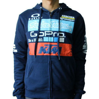 KTM รถจักรยานยนต์ผู้ชาย Hoodies ผ้าฝ้ายบริสุทธิ์ซิปเจอร์ซีย์เสื้อ Racing Moto Riding Hoody เสื้อผ้าชายเสื้อแจ็คเก็ต01010201