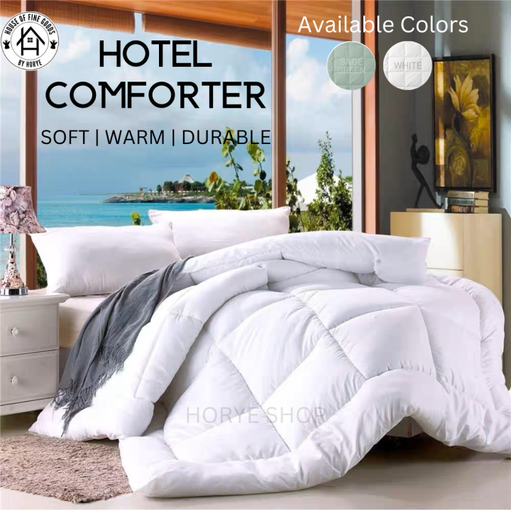 HORYE Comforter Blanket with Foam Thick Comforter for Cold Weather