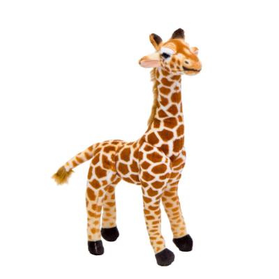 35-55Cm Real Life Plush Giraffe Stuffed Soft Lifelike Aanimals Soft Doll Kids Home Decor Birthday Gift For Children