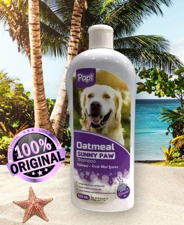 Papi Shampoo Oatmeal + Fresh Mint Leaves (Lavender Scent) Lazada PH