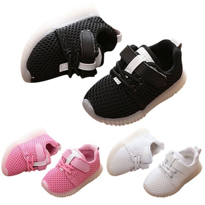 kids-fashion-led-light-uni-lace-up-luminous-casual-shoes-sportswear-sneaker