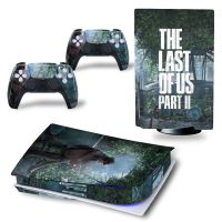 The Last of Us Part 2 Game controller skin sticker for ps5 console 2 controllers skin sticker for ps5 game accesorios 4864