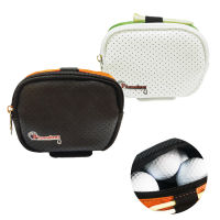 2023 Korean Style New Outdoor Golf Accessory Package Golf Ball Bag Leather Golf Bag Wholesale