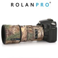 ROLANPRO เสื้อลายพรางกล้องสำหรับ Canon EF 100มม. F2.8L เป็น USM เคสโทรศัพท์กันกระแทกสำหรับเคสป้องกัน SLR Canon