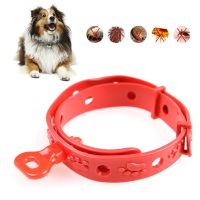 ZZOOI 42cm Retractable Deworming Dog Cat Collar Anti-Ticks Flea Ticks Prevention Mosquitoes Repellent Collar for Cat Dog Pet Products