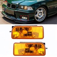 1คู่ไฟตัดหมอกกันชนหน้ารถ BMW 3ชุด E36 318 320 323 325 328I 1992-1998ซ้ายขวาไฟตัดหมอกรถยนต์ฮาโลเจนอุปกรณ์เสริม