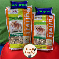 [Jolly Fullvit] อาหารแฮมสเตอร์ สูตรวิตามินจัดเต็ม 400,800 กรัม Formula For Hamsters (JP13,JP03)