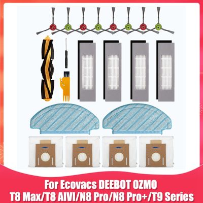 Accessory Kit Replacement for Ecovacs DEEBOT OZMO T8 AIVI T8 Max T8 T9 Series N8 Pro N8 Pro+ Robot Vacuum Cleaner