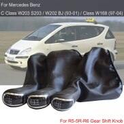 Mới 5 6 Tốc Độ Xe núm cần sang số Gaiter vỏ bọc vỏ chắn bụi Cho Mercedes