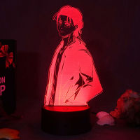 33 Styles Attack on Titan 3D Led Night Light Levi Ackerman Figure Anime Table Lamp Manga Food Wars for Home Decor Cool Xmas Gift