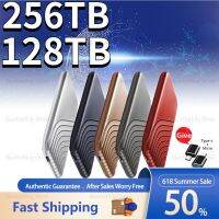 SSD พกพา USB3.1ภายนอก1TB 256TB HD แฟลชไดรฟ์2TB ฮาร์ดดิสก์ภายนอก Type-C สำหรับแล็ปท็อป PS5โน้ตบุ๊ก