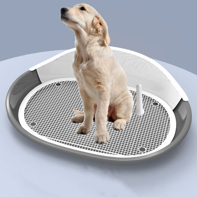 Large dog toilet fence cat litter box puppy tray training toilet easy to clean pet toilet pet supplies
