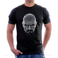 เสื้ De32wew632 เสื้อยืด ผ้าฝ้าย พิมพ์ลาย Breaking Bad Walter Heisenberg Meth Crystal สีขาว POI32SDF38948S-5XL  X6Y7