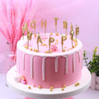 Dessert Baking Supplies Cake Decoration Cupcakes Cake Candles Happy Birthday