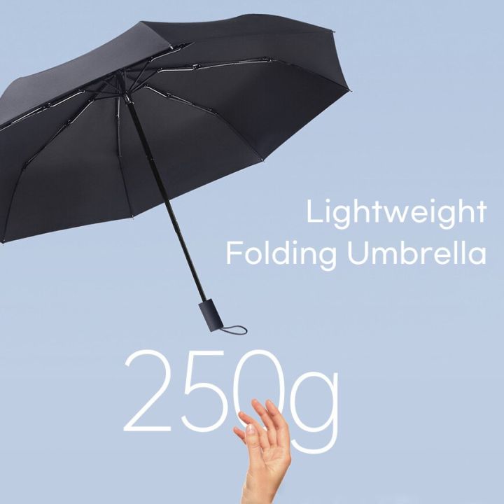 ใหม่ฝนร่มสำหรับผู้ชาย-windproof-250กรัมน้ำหนักเบาที่เรียบง่ายพับร่มสำหรับผู้หญิงกลางแจ้งบิ๊กร่มร่มพับ8พัน