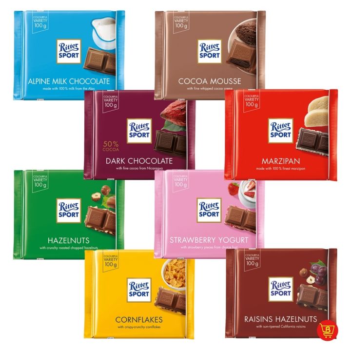 Ritter Sport Colourful Variety 100g | Lazada PH