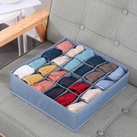 Home wardrobe organizer artifact drawer compartment storage box PVC clothing denim storage box pants organizer box wholesale