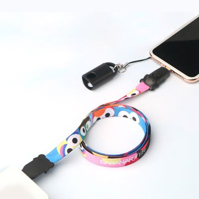 （SPOT EXPRESS）ใหม่ Lanyard ChargingCute Eyes PhoneStrapType C สายชาร์จ8Pin สำหรับ IphoneXiaomi Oneplus Data Line