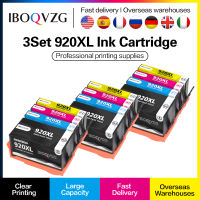 IBOQVZG 920 920XL ตลับหมึก Yang Serasi HP 920 920XL HP920 Officejet 6000 6500A 7000 7500A Pencetak