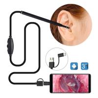 【cw】 New Multifunctional USB Ear Cleaning Visual Earpick With In-ear Endoscope