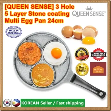 Queen Sense Korean BBQ Samgyeopsal Non-Stick All powerful Stovetop Grill Pan