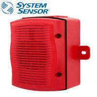 SYSTEM SENSOR Wall-Mount Fire Speaker ,Red Outdoor Model. SPRK