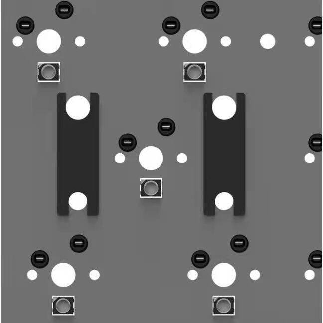 Stabilizer Foam Sticker Silicon Sticker for Mechanical Keyboard Band