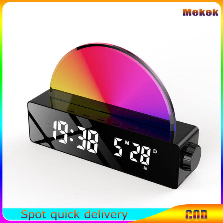 Sunrise Alarm Clock Simple Led Brightness Light Color Adjustable Multi