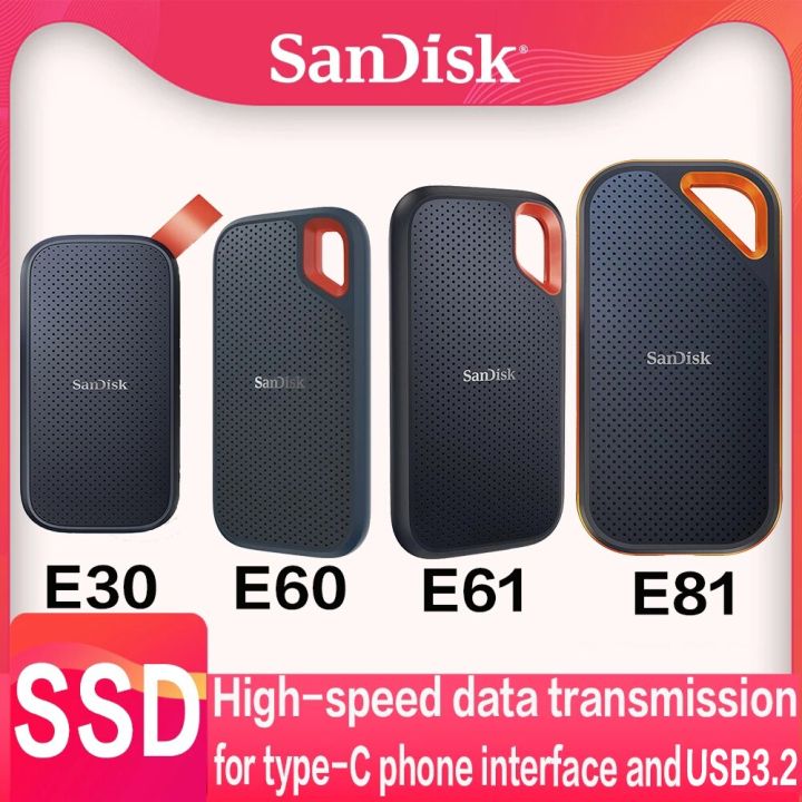 SanDisk 2 To Extreme PRO Disque SSD portable, USB-C USB 3.2