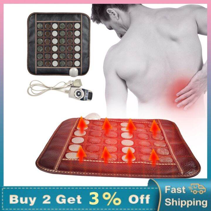 tourmaline-mat-natural-jade-massage-acupressure-mat-electric-infrared-heating-pu-seat-therapy-pain-relief-for-back-leg-muscle