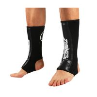 ZHENGTU 1 Pair MMA Boxing Shin Guards Ankle Support Men Women Kickboxing Equipment Karate Protectors Sanda Muay Thai Legging