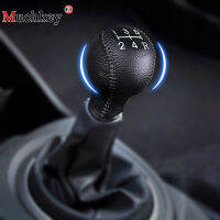 【YY】Handke Cover For HONDA City 2015 2017 For HONDA FIT 2004 2008 2011 MT Genuine Black Leather Gear Shift Knob Cover Hand Sewing