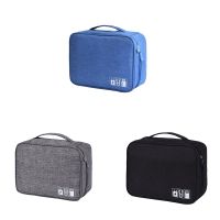 Portable Cable Storage Bag Waterproof USB Data Line Charger Plug Organizador for Travel Electronic Organizer