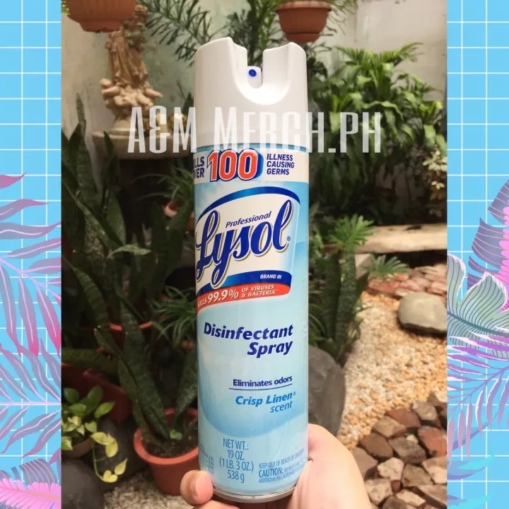 LYSOL DISINFECTANT SPRAY 538g Lazada PH