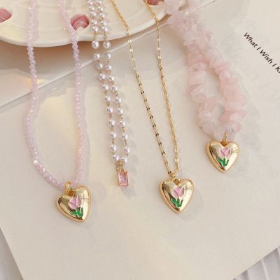 KISSCAT สร้อย jewelry barbie 芭比 สร้อยคอแฟชั่น สร้อยคอผู้หญิง เครื่องประดับ บุคลิกภาพที่ดี ประณีตประณีตประณีต ทันสมัยและทันสมัย อุปกรณ์เสริมเสื้อผ้า หวานหวานแหววว แฟชั่นสำหรับผู้หญิง เครื่องประดับแฟชั่นเครื่องประดับ สร้อยคอสไตล์เกาหลี สร้อยคอลูกปัดผู้หญิง