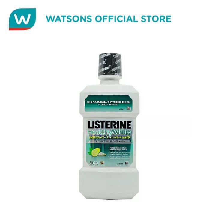 LISTERINE Mouthwash 500ml Lazada PH