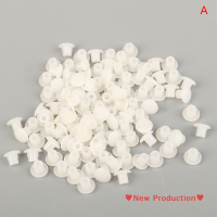 New Production? ที่คลุมรูเฟอร์นิเจอร์5มม. 100ชิ้นฝาครอบสกรูพลาสติกสำหรับตกแต่งตู้เจาะรูรูรูห่วงกันฝุ่นฮาร์ดแวร์ใช้งานได้จริง