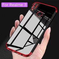 Case Realme 3 เคสเรียวมี เคสนิ่ม ขอบสีหลังใส เคสกันกระแทก สวยและบาง TPU CASE เคสซีลีโคน พร้อมส่ง ส่งจากไทย