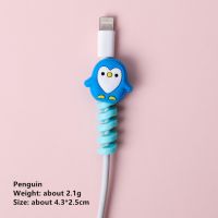 2PCS Penutup Kabel Data Pengisi Daya Pelindung Kabel Lucu Meja Aksesori Kabel Pelindung Kabel Pemegang Kabel Gigitan Pelindung Pod