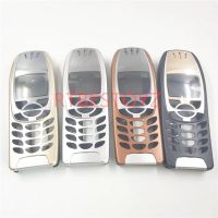 10ชิ้นสำหรับ Nokia 6310I ปลอกหุ้มฝาปิดโน้ตบุคกรอบกลาง6310ประตูแบตเตอรี่ส่วนเปลี่ยน (ไม่มีแป้นพิมพ์แป้นพิมพ์) + โลโก้