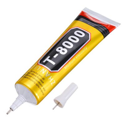 50ml T-8000 Glue Adhesive Epoxy Resin Repair Cell Phone Frame Fix LCD Touch Screen Glue Point Diamond Jewelry Super DIY Glue Adhesives Tape