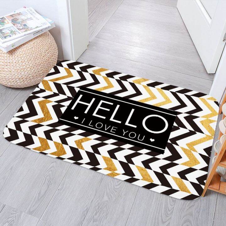 jh-black-gold-marble-carpet-entrance-door-mat-geometric-figure-porch-bedroom