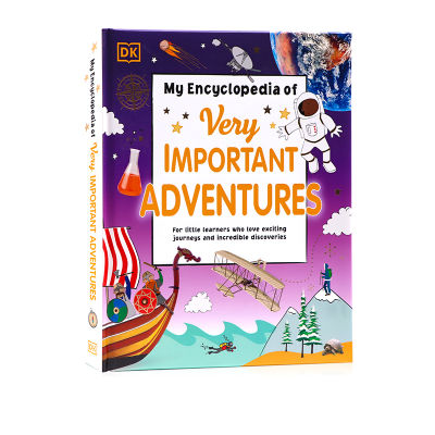 My Encyclopedia of very important adventures hardcover childrens popular science English Enlightenment cognitive books