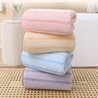 New towel thickened wash face with hot compress to absorb water without shedding hair to wipe hair quick-drying adult bath speci Towels