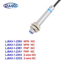 Dianqi Lj8a3-1-Z เซ็นเซอร์ความใกล้ /Bx/ax/by /Ay Dc6-36v 3สาย Npn Pnp ไม่มีเอ็นซี200ma Dc สวิตช์สวิตช์เซ็นเซอร์ความใกล้ชิด