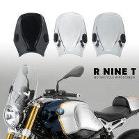 อุปกรณ์มอเตอร์ไซค์กระจกบังลม Viser VIsor หน้าจอฟองคู่สำหรับ BMW RNINET R NINE T